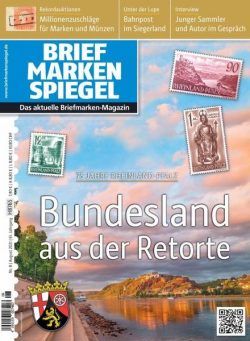 Briefmarken Spiegel – August 2021