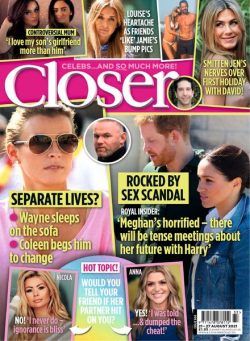 Closer UK – 25 August 2021