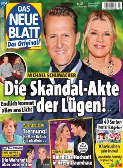 Das Neue Blatt – 11 August 2021