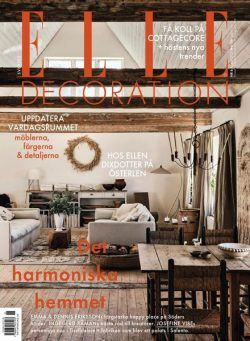 Elle Decoration Sweden – augusti 2021