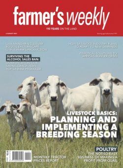 Farmer’s Weekly – 06 August 2021