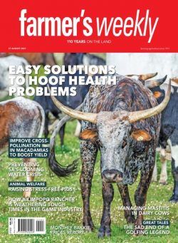 Farmer’s Weekly – 27 August 2021