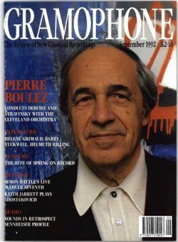 Gramophone – September 1992