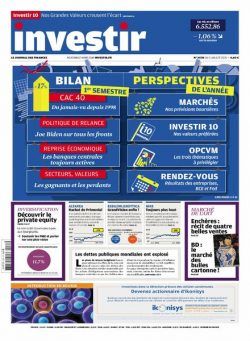 Investir – 3 Juillet 2021