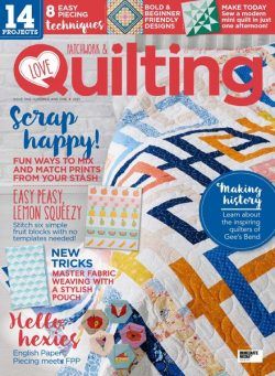 Love Patchwork & Quilting – September 2021