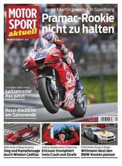 MOTORSPORT aktuell – 10 August 2021