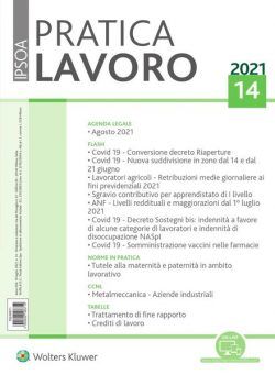 Pratica Lavoro – 10 Luglio 2021