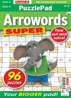 PuzzleLife PuzzlePad Arrowords Super – 15 July 2021