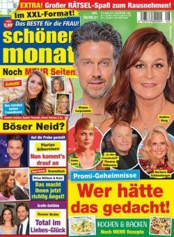 Schoner Monat – 30 Juli 2021