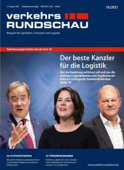 VerkehrsRundschau – 05 August 2021