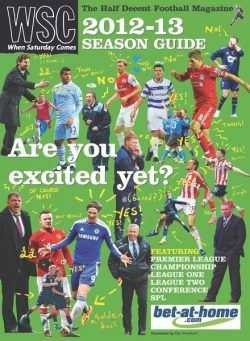 When Saturday Comes – Season Guide 2012-13