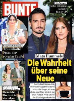 BUNTE – 19 August 2021