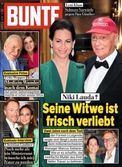 BUNTE – 26 August 2021