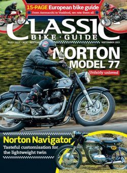 Classic Bike Guide – September 2021