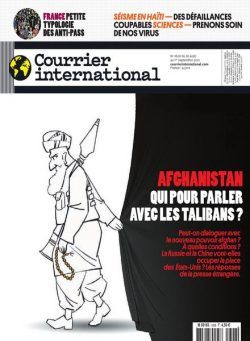 Courrier International – 26 Aout 2021