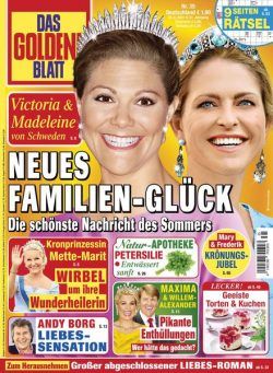 Das Goldene Blatt – 28 August 2021