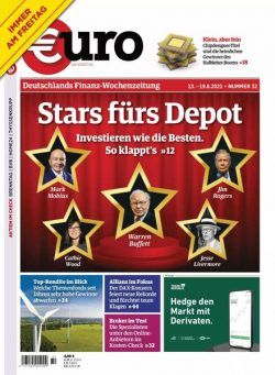 Euro am Sonntag Finanzmagazin – 13 August 2021