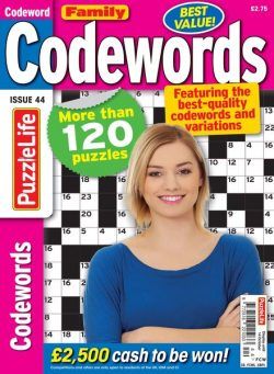 Family Codewords – September 2021