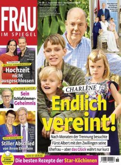 Frau im Spiegel – 01 September 2021