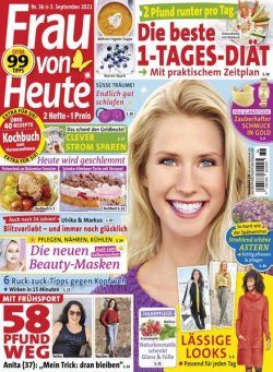 Frau von Heute – 03 September 2021