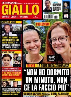 Giallo – 28 Luglio 2021