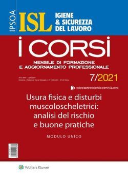 Igiene & Sicurezza del Lavoro Corsi – Luglio 2021