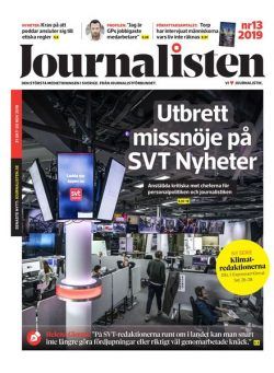 Journalisten – 31 oktober 2019