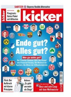 Kicker – 02 September 2021