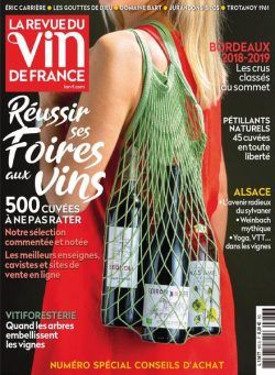 La Revue du Vin de France – septembre 2021