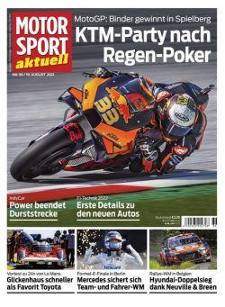 MOTORSPORT aktuell – 17 August 2021