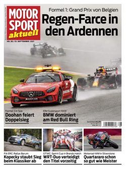 MOTORSPORT aktuell – 31 August 2021