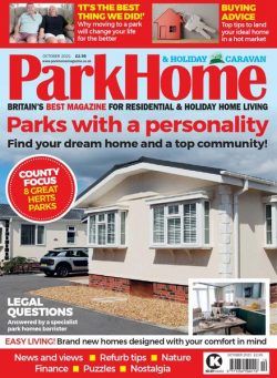 Park Home & Holiday Caravan – October 2021