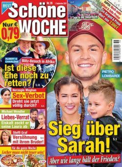 Schone Woche – 01 September 2021