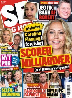 SE og HOR – 25 august 2021