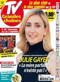 TV Grandes chaines – 4 Septembre 2021