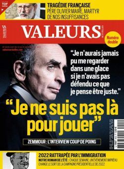 Valeurs Actuelles – 12 aout 2021