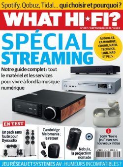 What Hifi France – septembre 2021