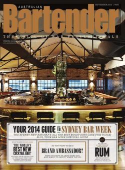 Australian Bartender – September 2014