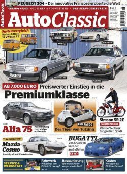 Auto Classic – Oktober-November 2021