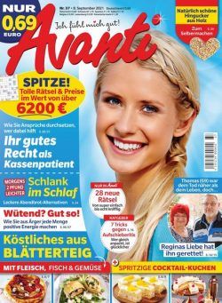 Avanti – 08 September 2021