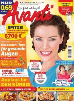 Avanti – 15 September 2021