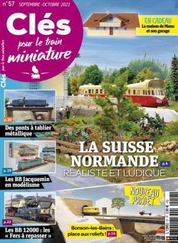 Cles pour le train miniature – septembre-octobre 2021