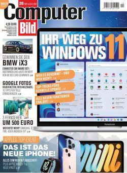 Computer Bild Germany – 24 September 2021