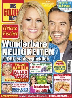 Das Goldene Blatt – 18 September 2021