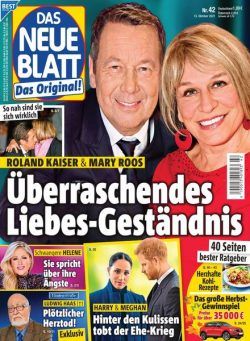 Das Neue Blatt – 13 Oktober 2021