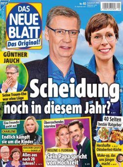 Das Neue Blatt – 29 September 2021