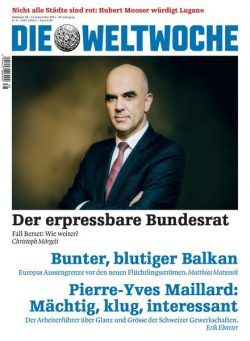 Die Weltwoche – 23. September 2021