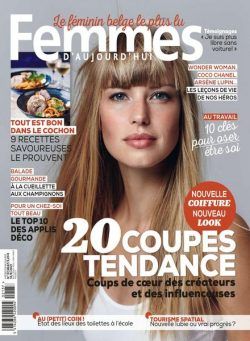 Femmes D’Aujourd’Hui – 16 Septembre 2021