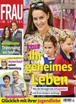 Frau im Spiegel – 22. September 2021