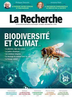 La Recherche – Octobre-Decembre 2021